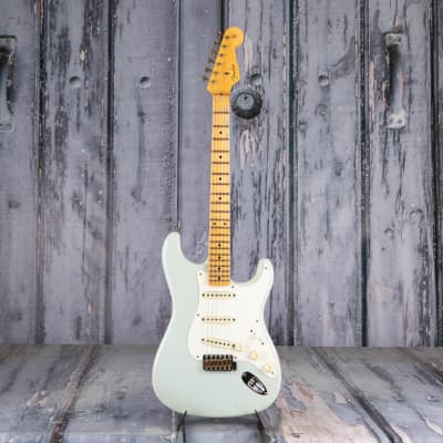 Fender Custom Shop Limited Edition '57 Stratocaster Journeyman Relic, Aged Sonic Blue image 4
