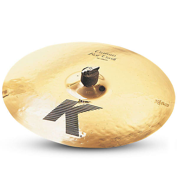 Zildjian K0982 16" K Custom Series Fast Crash Thin Drumset Cast Bronze Cymbal with Dark/Mid Sound and Small Bell Size image 1