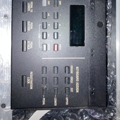 Roland VK 77  Left Panel With LCD and PCB