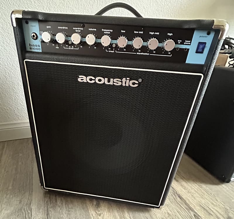 Acoustic B100C 100 Watt Bass Combo Tilt Back | Reverb