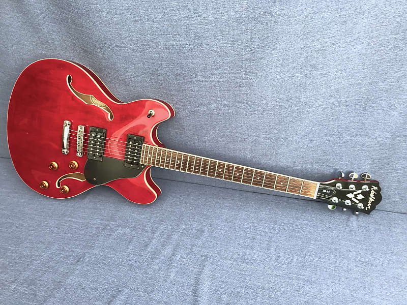 Washburn HB30 semi acoustic Electric Guitar 1994 Cherry Reverb