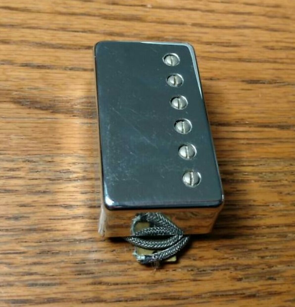 Gibson 70's 'Tar Back' Epoxy Potted PAF type Humbucker with Nickel cover image 1