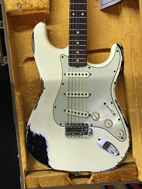 ◆ CustomElectr Relic OlympicWhiteStrato◆ ◇ CustomElectr Relic OlympicWhiteStrato◇