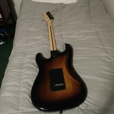 ギター SQUIRE Stratocaster P90 p90 squier strat -11 sounds - YouTube