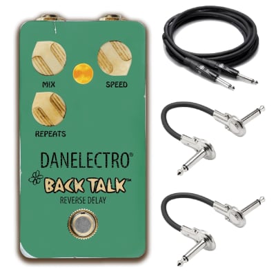 New Danelectro Back Talk Reverse Delay Guitar Effects Pedal for sale