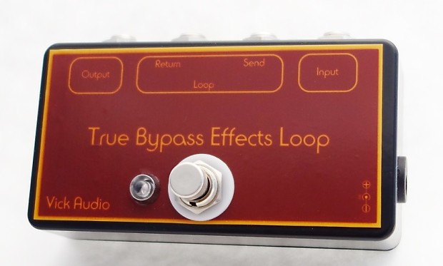 Vick Audio True Bypass Effects Loop (Single) image 1