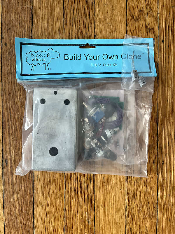 Build Your Own Clone E.S.V. Fuzz Kit AC127s BYOC | Reverb