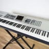 Roland Fantom X8 keyboard synthesizer near MINT-used 88 key piano for sale
