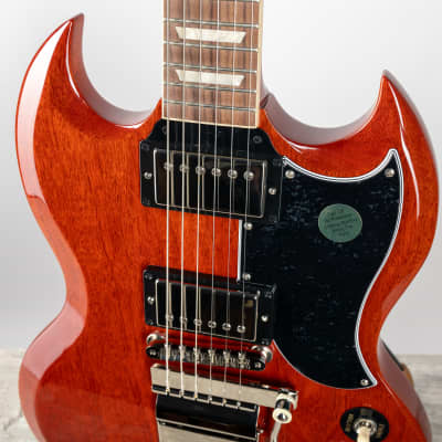 Gibson SG Standard 61 Maestro Vibrola, Vintage Cherry Sunburst | Demo image 8