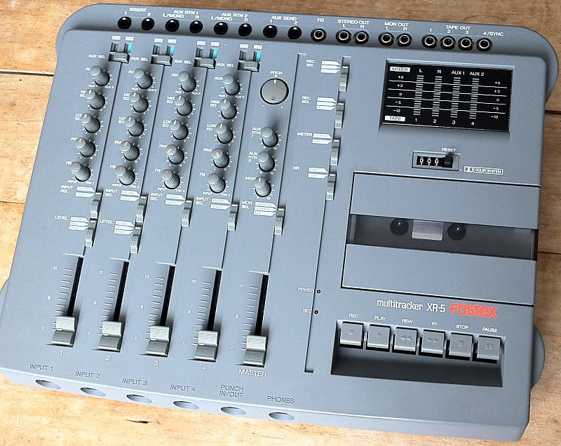 Fostex XR5 Analog Multitrack Cassette Recorder Reverb Canada