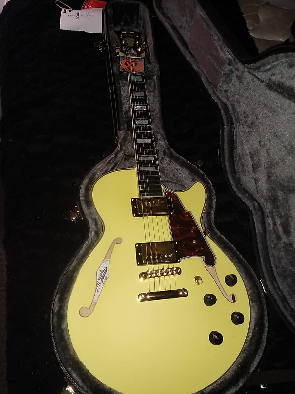 D'Angelico DELUXE SS Semi-Hollow Single Cutaway image 1