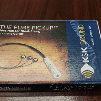 K&K Sound Pure Mini Acoustic Guitar Pickup | Reverb