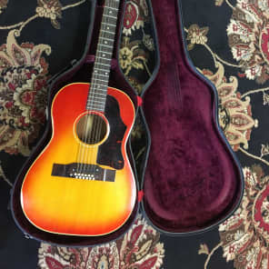 1964 Gibson B25 12-string with original case image 3