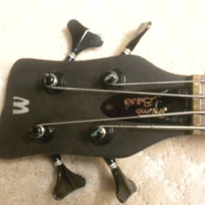 Warwick 4 String Thumb Bass Prototype 1992 Stain image 6
