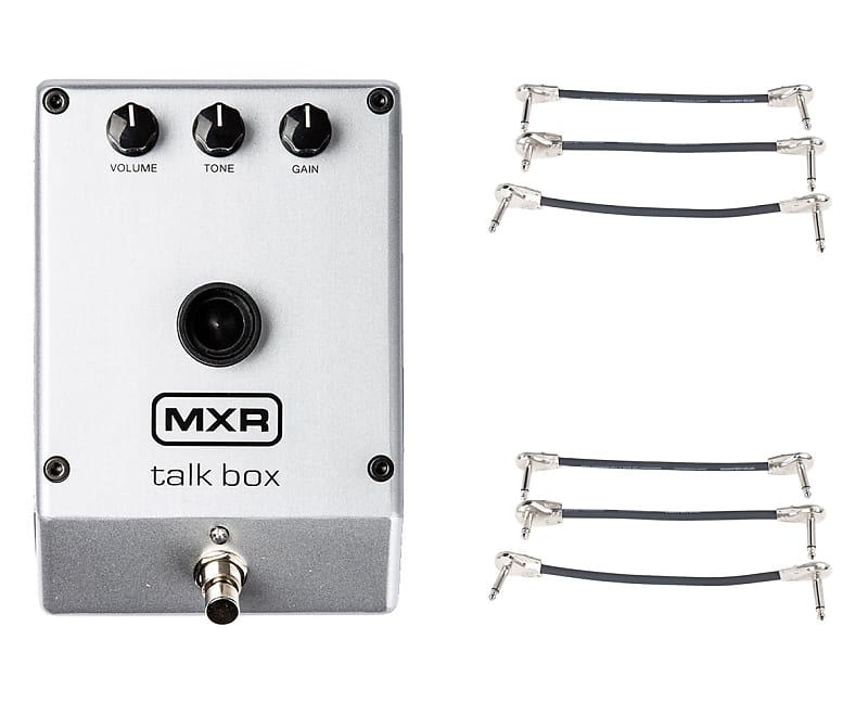 MXR M222 Talk Box + 2x Gator Patch Cable 3 Pack | Reverb
