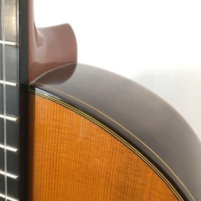 K Yairi CYM95 Classical Guitar (2006) 57145 Cedar Top, Indian Rosewood, Hiscox Case. Handmade Japan. image 12