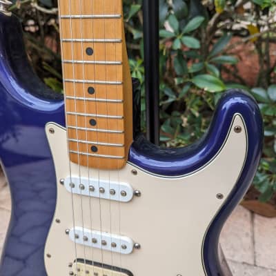 Fender Standard Stratocaster Blue Made in Mexico 2001 image 8