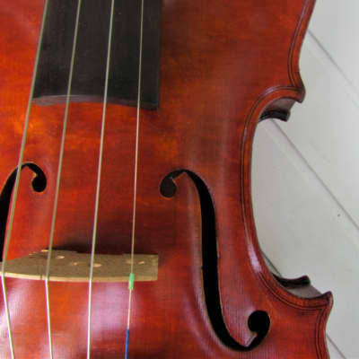 Old 4/4 size Karl Herrmann violin, Erlbach 1952 image 4