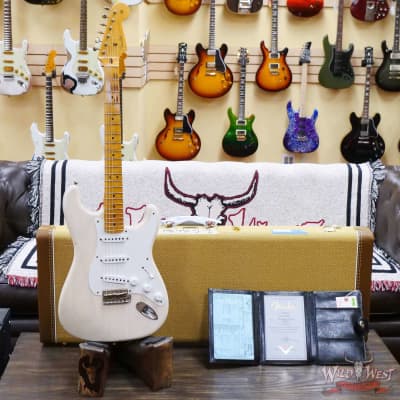 Fender Custom Shop Eric Clapton Signature Stratocaster Maple Fingerboard Journeyman Relic Aged White Blonde image 6