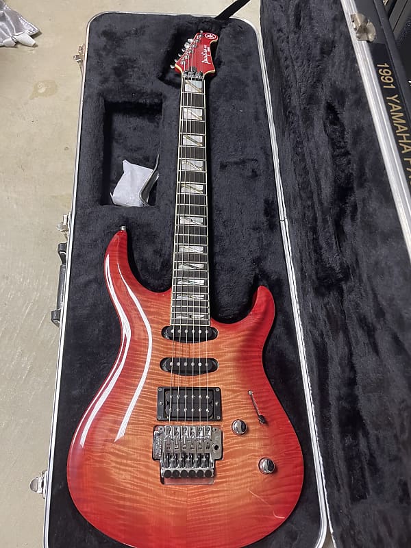 Yamaha Pacifica 1412 1991 Rose burst | Reverb