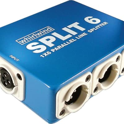 whirlwind SPLIT 6 1x6 パラレルラインスプリッター SPLIT 6 | ベステックオーディオ株式会社