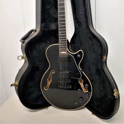 1991 Ibanez GB30 Semi-Hollow Body Guitar Black Finish George Benson Model RARE! image 11