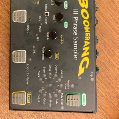 Reverb.com listing, price, conditions, and images for boomerang-iii-phrase-sampler