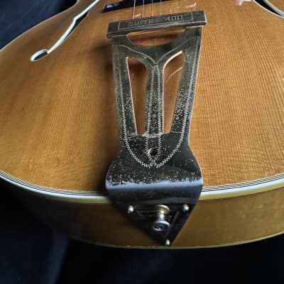 Gibson Super 400C Blonde 1967 Blonde Vintage Archtop Guitar image 2