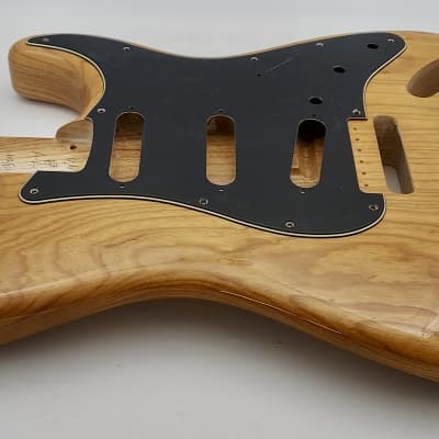4lbs 2oz BloomDoom Nitro Lacquer Aged Relic Natural S-Style Vintage Custom Guitar Body image 5