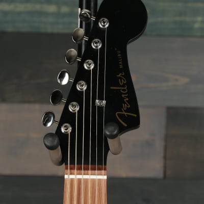 Fender Malibu Special, Pau Ferro Fingerboard, Matte Black w/bag image 7