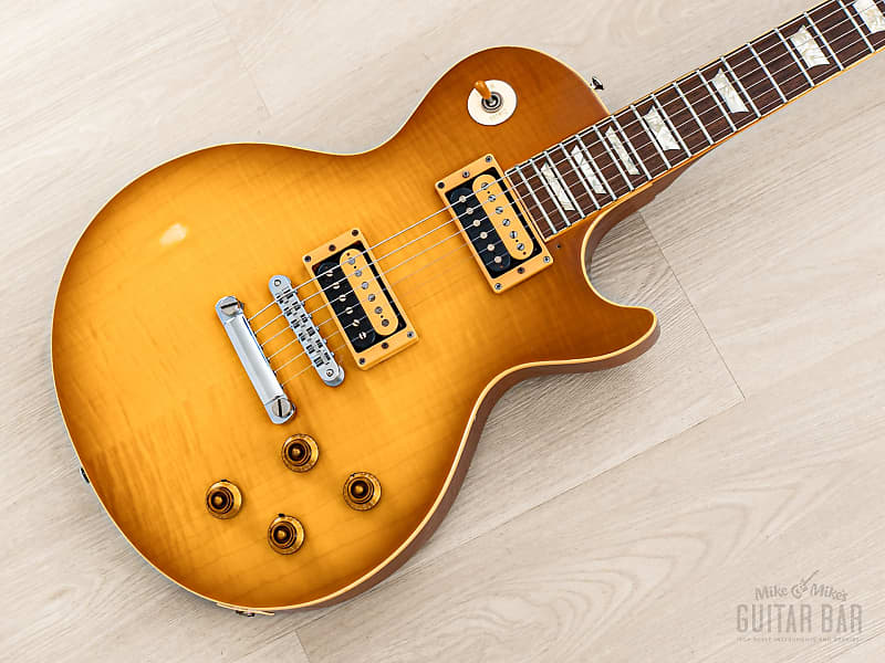 1990s Burny Super Grade RLG-75 '59 Model Burst Lemon Drop