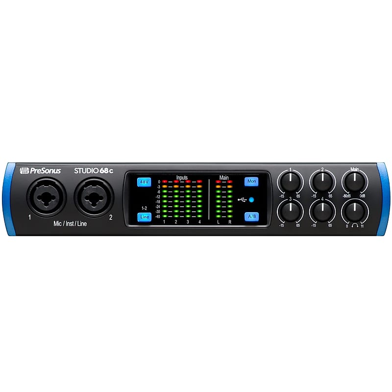 PreSonus Studio 68c Audio Interface (USB-C - 6 x 6 - 192 kHz) image 1
