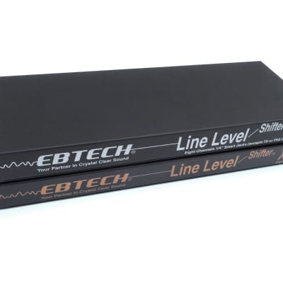 Ebtech LLS-8 TRS 8-Channel Rackmount Line Level Shifter/Hum