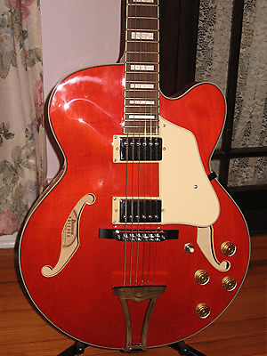 Ibanez artcore orange new arrivals