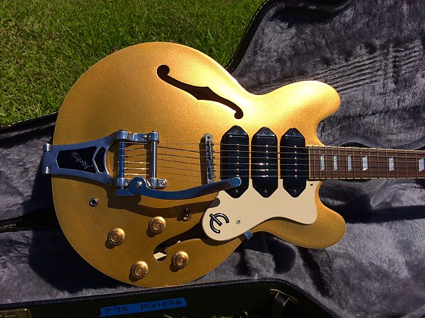 Epiphone riviera p93 2025 goldtop