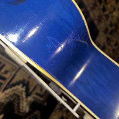 1956 Rare Blue National Archtop 1125 image 15