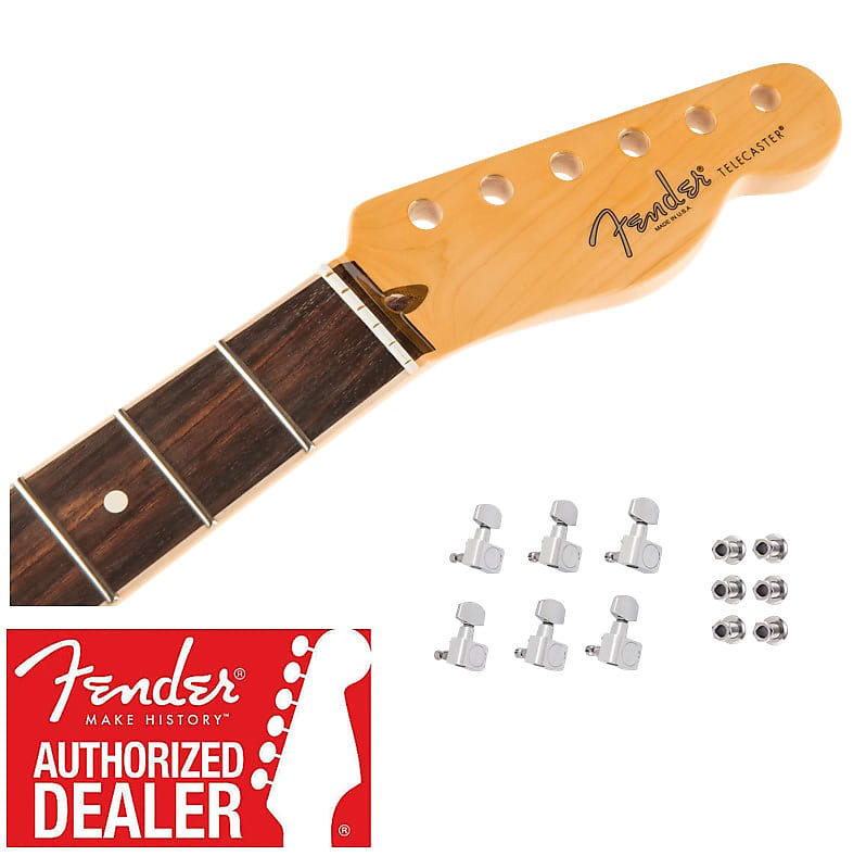 Fender American Professional Channel Bound Telecaster Neck w/ Tuners - Rosewood 099-0215-921 image 1