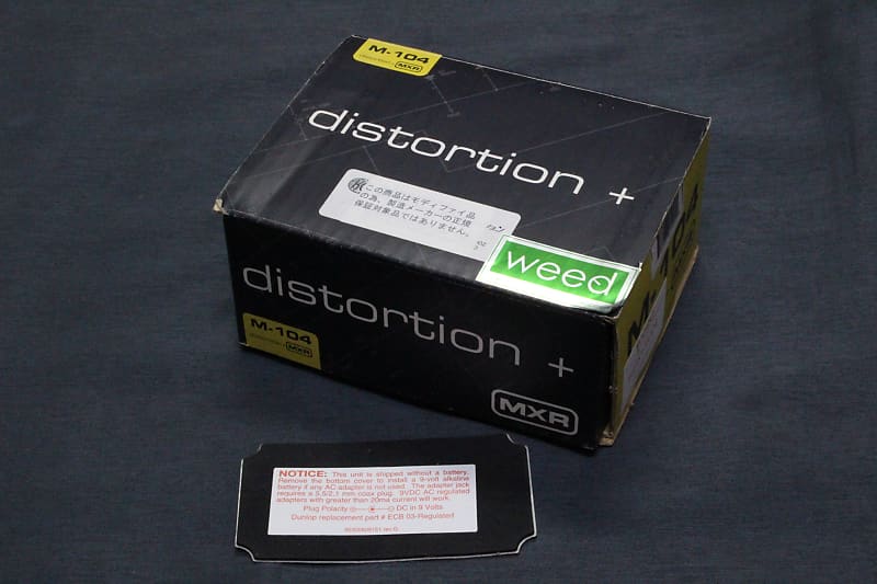Weed / distortion+ mod / Hi Gain Single SW Secondhand