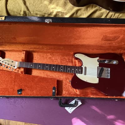 Fender Custom Shop 63 Telecaster Time Machine Light Relic 2002 - Aged Candy Apple Red image 6