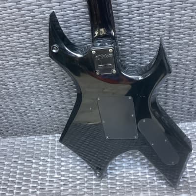 B.C. Rich Warlock Lefty Left Handed hand // Platinum PRO // With Seymour Duncan blackout Humbuckers image 9