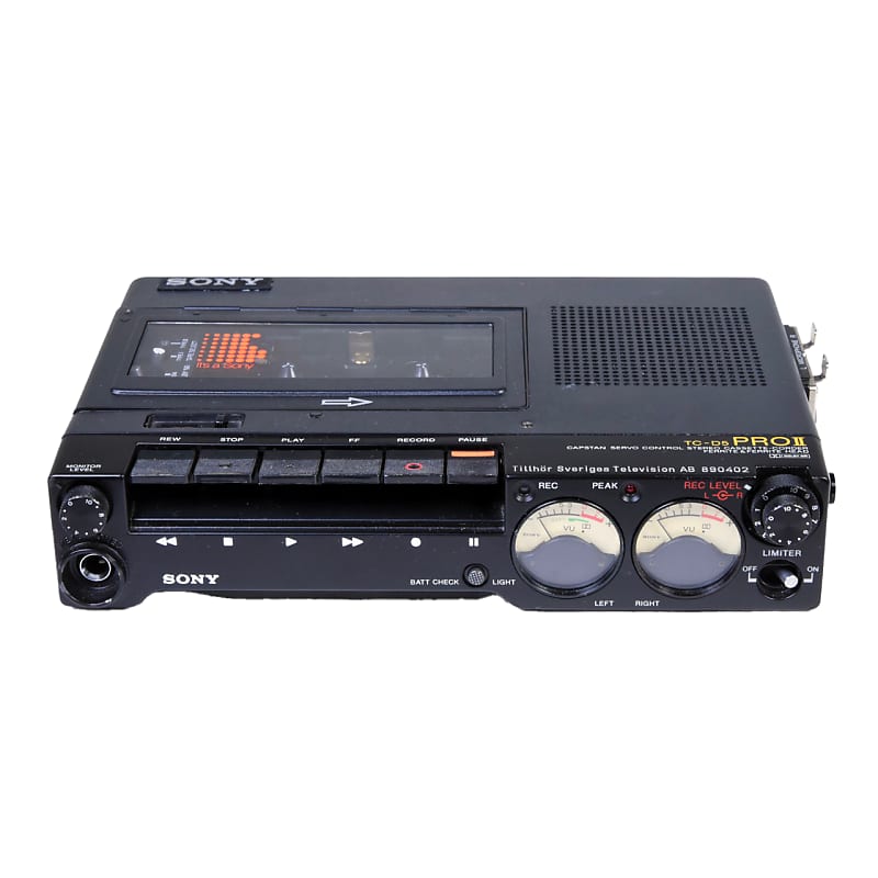 Sony TC-D5 Pro II Portable Stereo Cassette Recorder (1980 - 1994) image 1