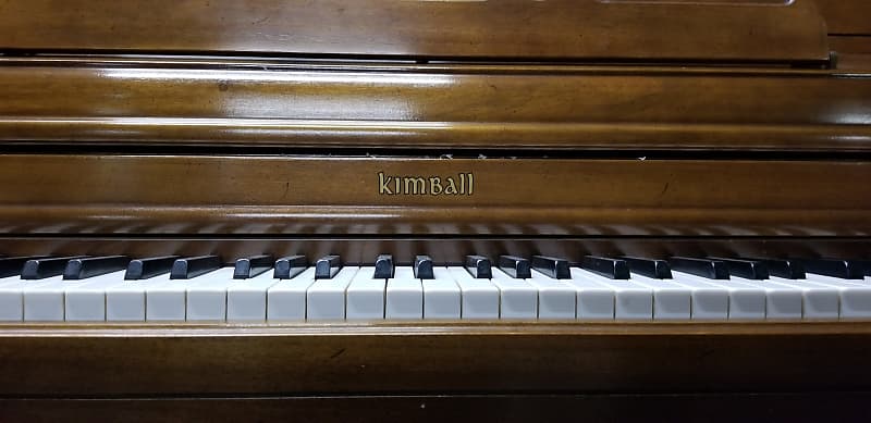 Kimball Console French Lick Indiana Walnut 