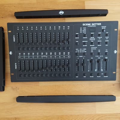 American DJ SCENE-SETTER 24-Channel DMX Lighting Controller Black