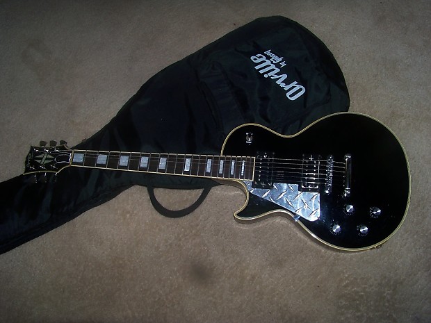 Orville BY GIBSON Les Paul Custom 2000 ??? Black LEFTY LEFT