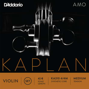 D'Addario KA31044M Kaplan Amo 4/4 Scale Violin String Set - Medium