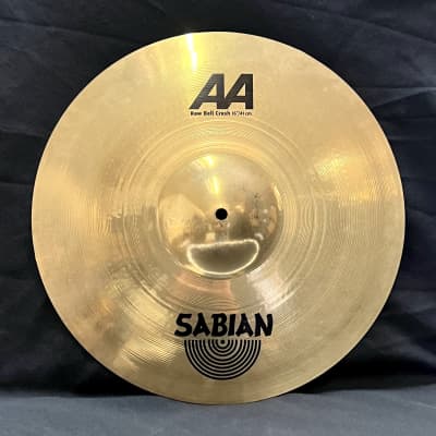 Sabian AA 16-inch Raw Bell Crash Cymbal, Old Logo, 949gm