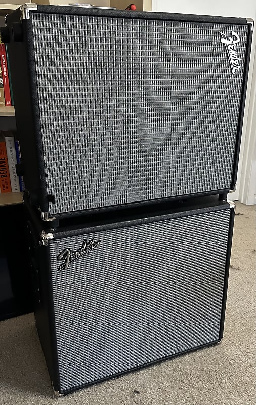 Fender Rumble Bass Cabinets 2x10 And 1x15 Reverb