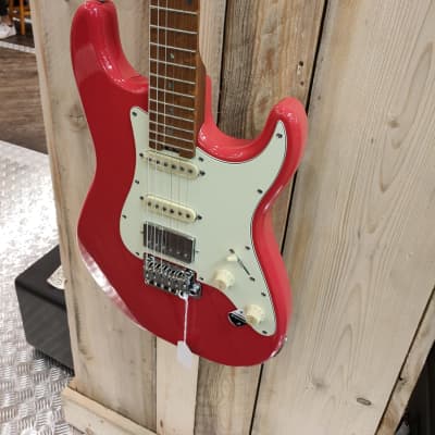 Schecter Traditional Route 66 Santa Fe H/S/S Sunset Red image 5