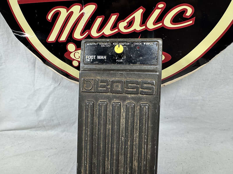 BOSS 1991 FOOf Wah FWー3 Boss FW-3 Foot Wah Pedal 1991 | Reverb