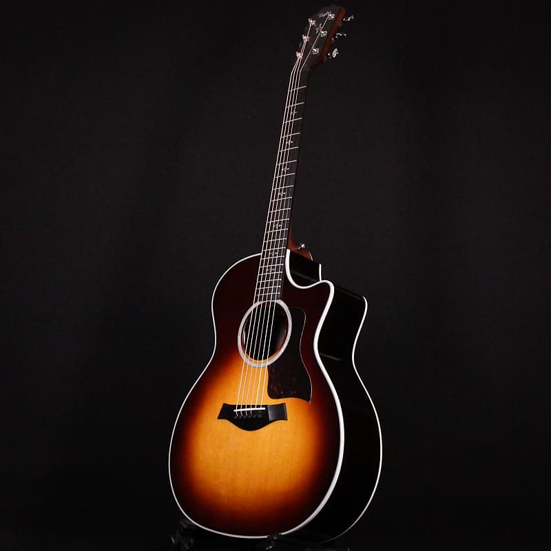 Taylor 414CE R V-Class Acoustic Electric Guitar Tobacco | Reverb